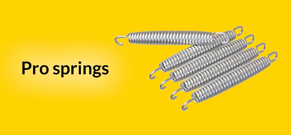PRO Springs for Large Underground Trampolines