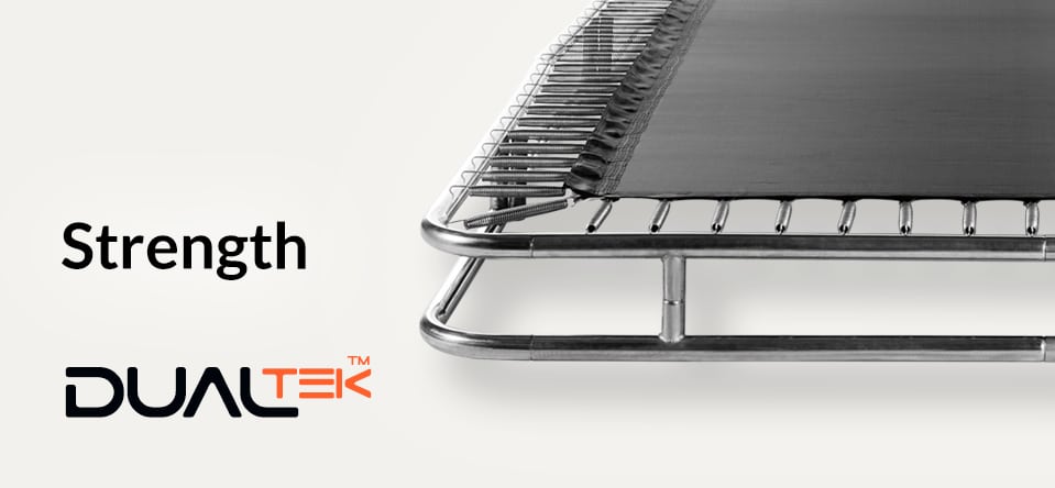 DualTek Strength: Double Dipped Hot Galvanised Frame for Ultimate Durability