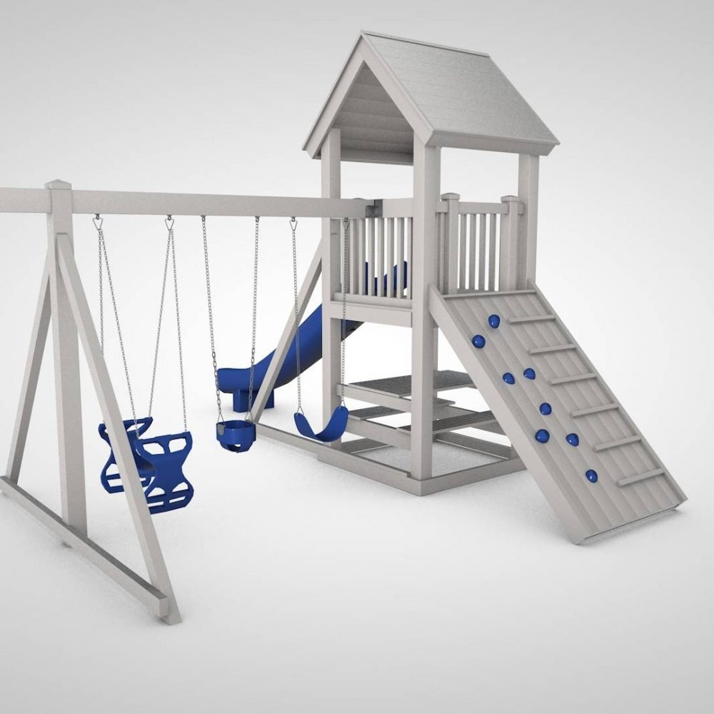 The Hideout Backyard Swing Set